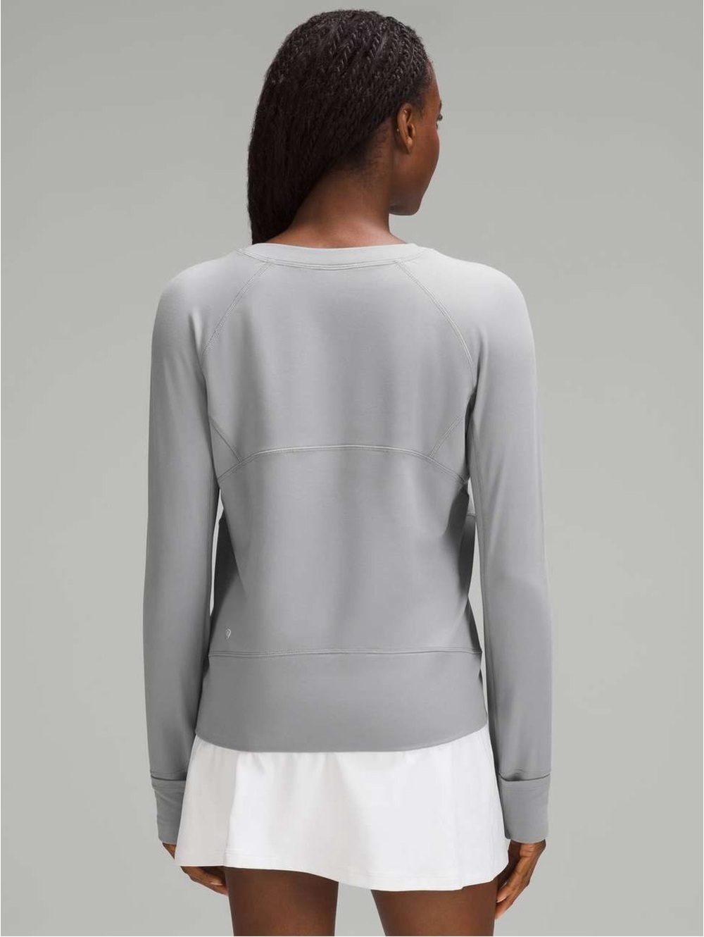 Lululemon Its Rulu Run Classic-Fit Crew *Fleece Rhino Grey(191) - Picture 2 of 6